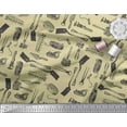 thumbnail image 2 of Soimoi Beige Cotton Duck Fabric Gardening Tools & Hardware Fabric Prints By Yard 56 Inch Wide, 2 of 3