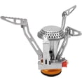 thumbnail image 1 of Stainless Steel Folding Camping Stove Portable Triangular Butane Gas Stove, 1 of 5