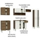 thumbnail image 4 of Madesa Armario de Cocina Integral 293cm Emilly Rustic/Blanco 10, 4 of 10