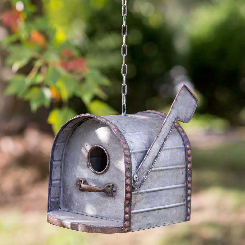 Mailbox Metal Bird House