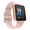 Blush, variant on Air 4 Smartwatch: Silver Case With Lilac Silicone Strap 41mm