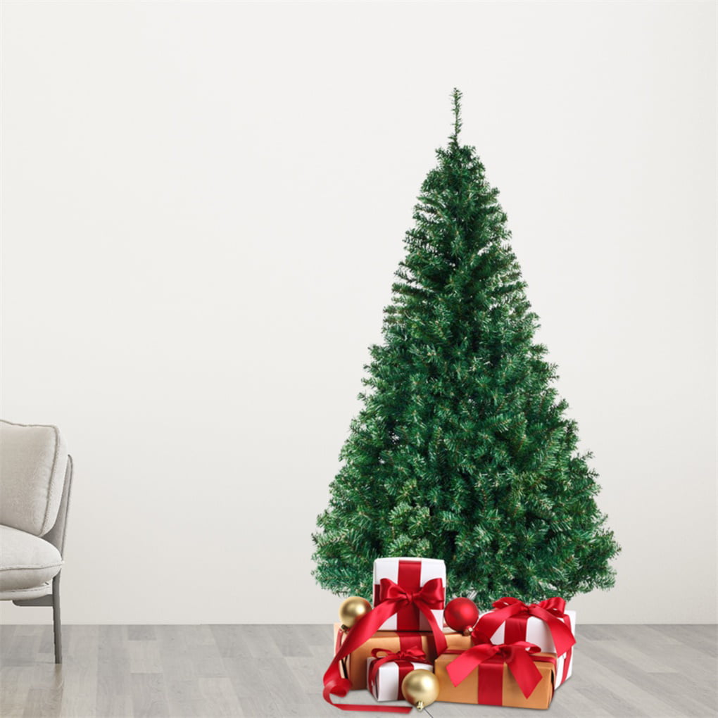 Holiday Festival Home Decoration In/Outdoor w/Stand Details about   6/7FT Green Christmas Tree 