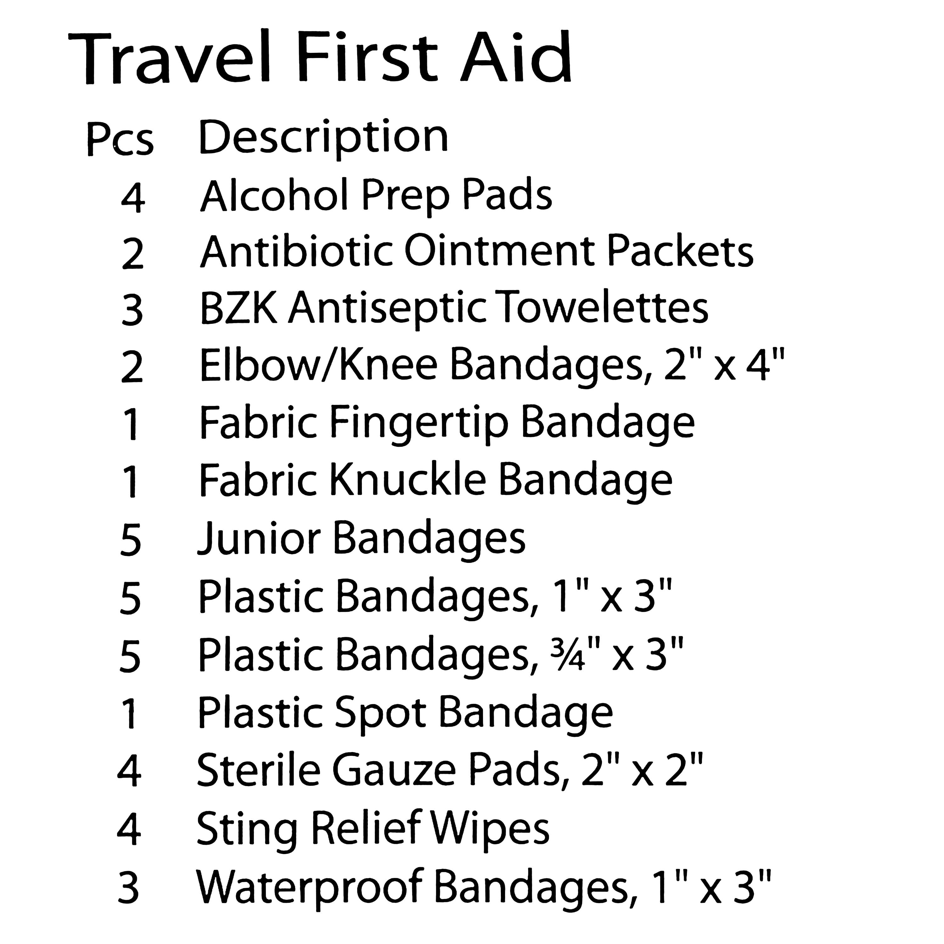 Equate 40 Piece Travel First Aid Kit for Everyday Use