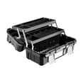 thumbnail image 2 of Caja de herramientas de almacenamiento Zulema plegable de 19 pulgadas 3 niveles, 2 of 8
