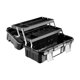 thumbnail image 2 of Caja de herramientas de almacenamiento plegable de 3 niveles de 19 pulgadas, banco de trabajo de garaje multifuncional, gran capacidad de 17 x 8,8 x 8, 2 of 9