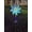 Blue,A, variant on ZhangC Solar Rainbow Pinwheel Lights, Holographic Metal Wind Spinner with Multi-Color LED, Waterproof Outdoor Yard Decor for Garden & Pathway, Gift for Women Mom