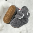 thumbnail image 4 of Fleece Booties, Warm Cozy Slippers, Stay On Sock Shoes, Easy to Put on,cute Gifts, 4 of 4
