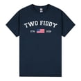 thumbnail image 4 of Two Fiddy 1776-2026 T-Shirt, America 250th Anniversary Patriotic American Flag Independence Day Tee, 4 of 5