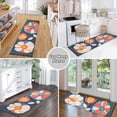 thumbnail image 6 of Yayeee Runner Rug for Bedroom 2'x6' Machine Washable Hallway Non Slip Mat, Simple Floral, 6 of 8