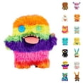 thumbnail image 3 of KEVCHE 24cm Colección Fuggler Peluche, Peluche s Fuggler Funny Monstruo de los Dientes Feos Azul Claro, Peluches Fuggler para Todas las Edades(Tie-dye,Colores no fijos), 3 of 3