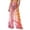 Multicolor#8, variant on Levmjia Women's Bohemian Beach Pants Sheer Print Lightweight Sunscreen Cover-Up Palazzo Pants, 100% Polyester Pearl Chiffon Loose Wide Leg Pants for Summer Vacation (S-2XL)