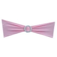 thumbnail image 4 of Easter Chair Back Strap Elastic Polyester Bow Tie Wedding Party Decoration Shiny Buckle Seamless Edge Holiday Celebration Supplies, 4 of 5