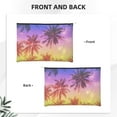 thumbnail image 5 of Sigee Palm Trees at Sunset for Multipurpose Zipper Pouch Paper Reusable Cosmetic bag for Purse Water Resistant Gift, 5 of 8