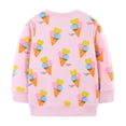 thumbnail image 4 of Chandail à Capuchon Décontracté en Tricot pour Filles avec Imprimé Mignon, Col Rond, chandail pour Jeu Quotidien et École, 4 of 7