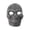 A002- Silver, variant on Halloween Skull Mask 7X9.5 Inches, Scary Halloween Mask for Mask, Creepy Mask Ideal for Halloween Party
