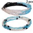 thumbnail image 2 of 2 Pcs Chaîne à Perles pour Femmes, Chaîne de Corps à Perles Mode, Chaîne de Ventre pour la Plage, 2 of 10