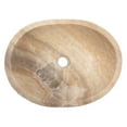 thumbnail image 4 of Stone Canoe Vessel Sink in Jurassic Onyx, 4 of 26