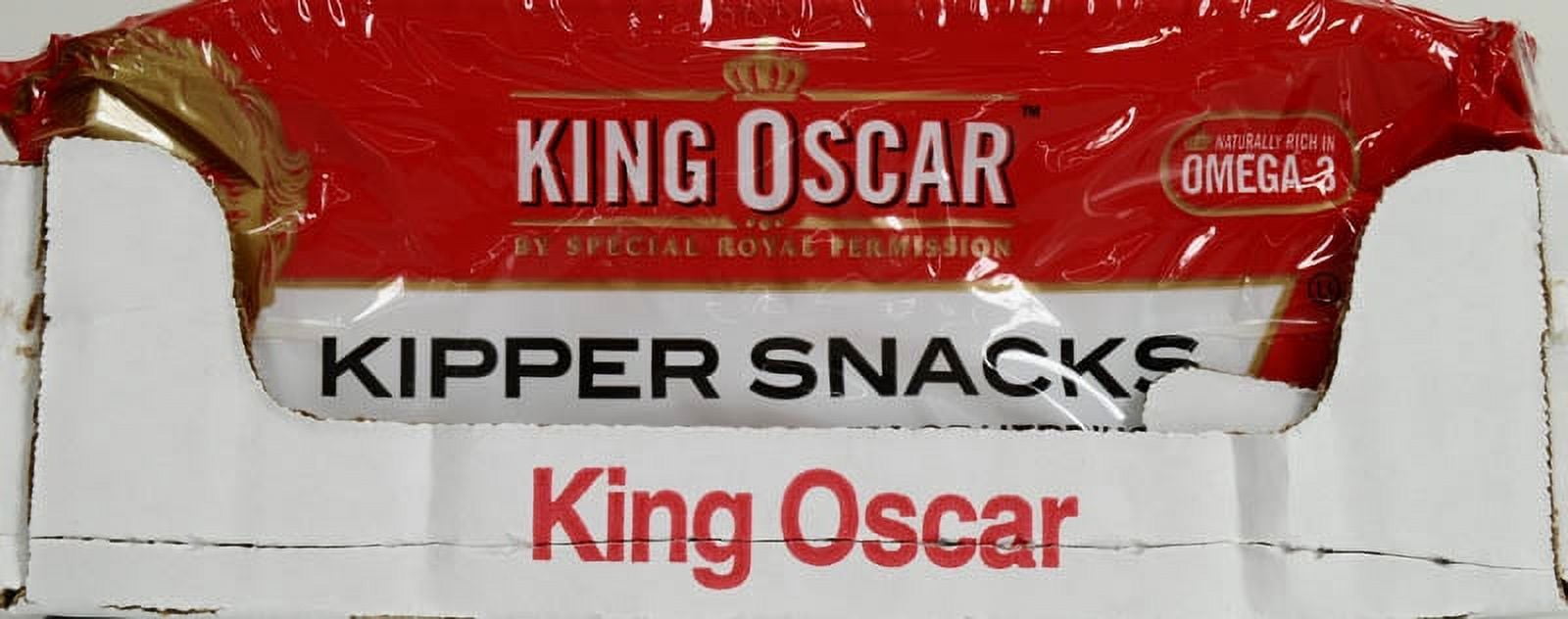 King Oscar Lightly Smoked Herring Kipper Snacks, 3.25 oz