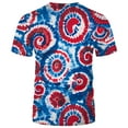 thumbnail image 2 of Rebaike Tie-Dye T-shirt American Flag Graphic Tee Shirt, 2 of 7