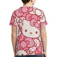 thumbnail image 2 of Hello Kitty T Shirts For Girls Boys, 3d Print Cartoon Graphics T Shirt, Youth Crewneck T-Shirt, Unisex Short Sleeve Top Tees Age 4-16 Years, 2 of 7