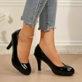 thumbnail image 5 of YLYL Women's Pumps Patent Leather Pointed Toe Stiletto High Heel Party Work Dressy Shoes, 5 of 9
