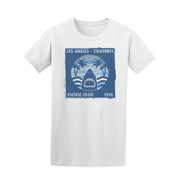 Pacific Coast 1976 Shark Mouth Tee Men's -Image by Shutterstock