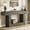 Gray, variant on Tribesigns 63" Console Table, Farmhouse 2-Tier Entryway Table with U-Shaped Base