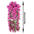 thumbnail image 2 of Artificial Bougainvillea Garland 6.5 Feet Long, Lifelike Silk Flowers for Home, Wedding, Party Decoration, 2 of 3