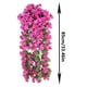 thumbnail image 3 of Plantas artificiales para colgar en la pared, flores de imitación, hojas, enredaderas, decoraciones de jardín, 3 of 4