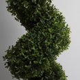 35 Inch Artificial Boxwood Topiary Tree Spiral Plants Fake Faux Plant