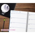 thumbnail image 4 of See It Bigger M/W Planner, Large (9" x 11"), Black, 15-Month: Apr 2026 - Jun 2027, 4 of 8