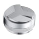 thumbnail image 4 of Distribuidor de café Tampers nivelador de café de doble cabezal herramienta de distribución de Base de acero inoxidable Base plana y ondulada para plata 53mm, 4 of 9