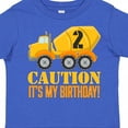 thumbnail image 4 of Inktastic 2nd Birthday Construction Truck, Cement Mixer 2 Years Old Boys or Girls Toddler T-Shirt, 4 of 5