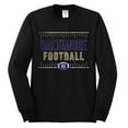 thumbnail image 2 of Wild Bobby Baltimore BAL Hometown City Football Fan Pride Sports Men's Long Sleeve T-Shirt, Black, Small, 2 of 6