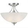 thumbnail image 2 of Forte Lighting 2378-02-55 13.5Wx11h Semi-Flushmount Ceiling Fixture - Nickel, 2 of 3