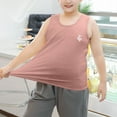 thumbnail image 5 of Taqqpue Boy's Tank Tops Youth Cotton Oversized Loose Crew Neck Sleeveless T Shirts Summer Sports Tees Daily Playwear Tshirt Tops 7-18 Years, 5 of 8