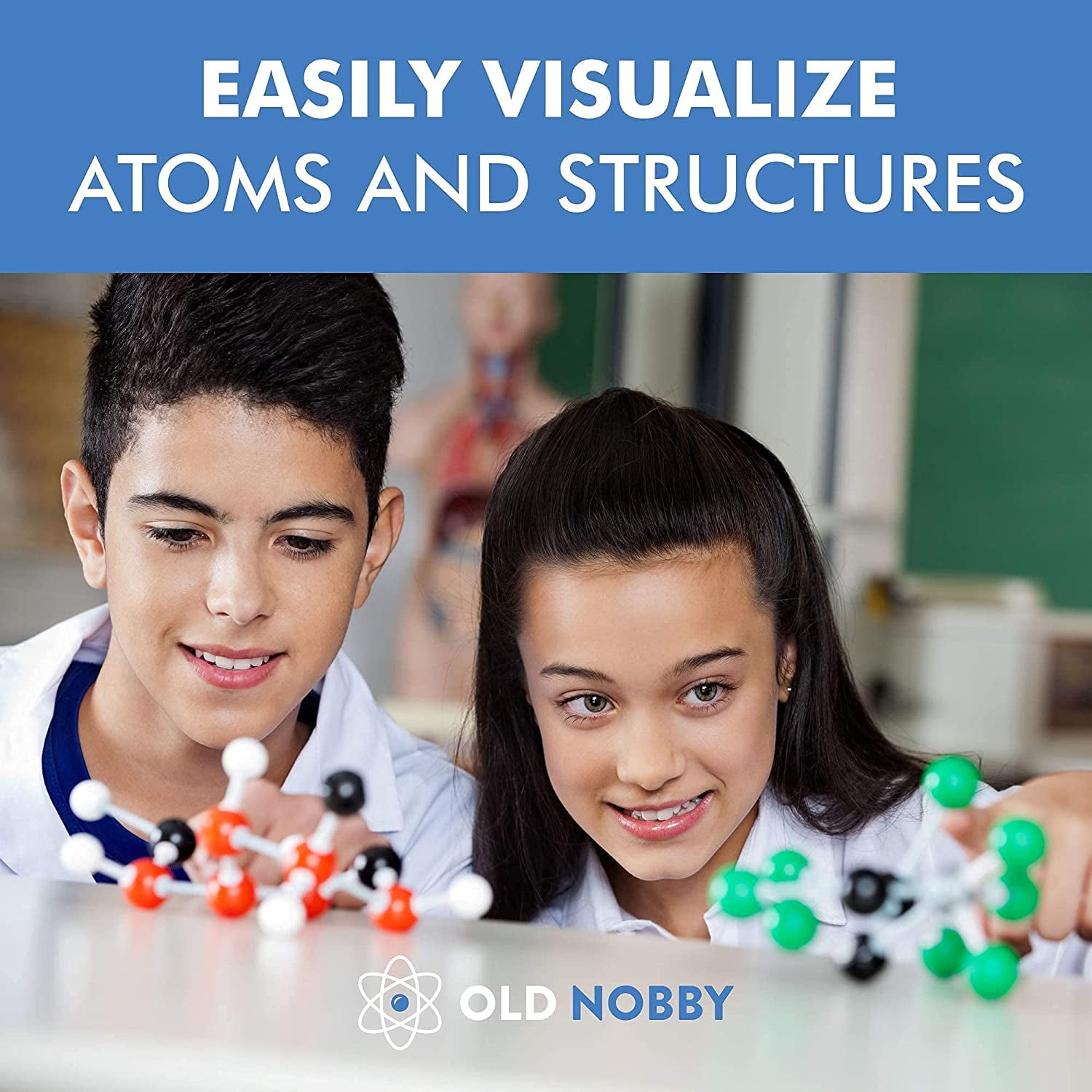 Organic Chemistry Model Kit (239 Pieces) - Molecular Model Student or Teacher