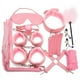 thumbnail image 2 of 10pcs/set Men's Sexy Restraints Bondage Props, Plush Adjustable Handcuffs Shackles Collar, Whip, Eye Mask, Nipple Clips, Rope, Feather Tickler, Sex Toys, SM Tools, Sex Accessories, Couple Gift, 2 of 5