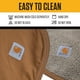 thumbnail image 3 of Manta Carhartt Gear P0000537 Firm Duck con forro de sherpa, color marrón, 3 of 5