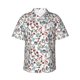 thumbnail image 1 of Balery Christmas Elements Camisas hawaianas de manga corta para hombre, camisas playeras de corte holgado, camisas de vacaciones con botones,Small, 1 of 7