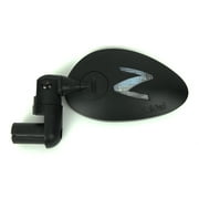 Zefal Bike Mirror with LED Bike Light (Universal Handlebar Attachment, Battery Included)