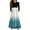 Blue, variant on YOUYEDIAN Kids Girls Dresses 2025 Fall Long Sleeve Tiered Ruffle Dresses with Pockets Casual Long Dresses Blue 8-9 Years