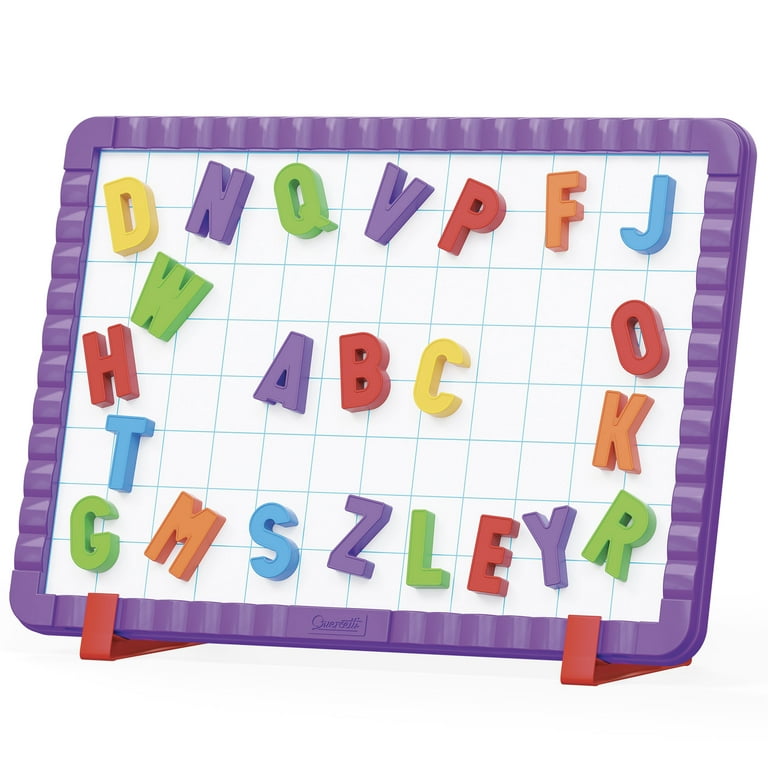 Quercetti: Magnetic Letters Starter Set 44 Colorful Letters