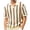 #01 Khaki 【Mix & Match: Essential Colors in Stock】, variant on Men's Fashion Knit Casual Stripe Pattern Short Sleeve Turndown Collar Blouse Shirt | AESTIVO,Khaki L