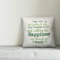 thumbnail image 3 of Creative Products Shamrock Irish Blessing 18x18 Spun Poly Pillow, 3 of 3