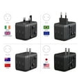 thumbnail image 2 of HyperGear Adaptateur de Voyage Universel WorldCharge 15W avec USB-C, 2 of 3
