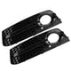 thumbnail image 5 of 2pcs for RS4 Style Glossy Black Front Bumper Fog Light Grilles for Audi A4 B8 2009-2012, 5 of 5