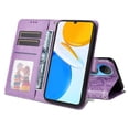 thumbnail image 5 of Funda tipo cartera GANGXUN para Honor X7 , diseño girasol, cuero PU, soporte, cierre magnético, tarjetero, 5 of 5