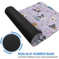 thumbnail image 6 of Long Mouse Pads for Desk,Dog with Medical Icons Desk Mats on Top Of Desks, Desk Mouse Pad Extra Large with 3mm Non-Slip Base and Stitched Edge for Gaming,Office,Work,Home 35.4"x15.7", 6 of 6