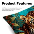 thumbnail image 2 of Leopard Velvet Throw Pillow Covers Set with Unique Patterns - 16x16, 18x18, 20x20 Inches - 2 Throw Pillow Inserts & Covers for Any Occasion, 2 of 6